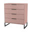 Bernat 77cm W 4 - Drawer Chest of Drawers-1130209000
