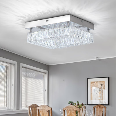 Crystal LED Flush Mount