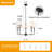 5 - Light Dimmable Classic Traditional Chandelier With White Linen Fabric Shades-1656856674