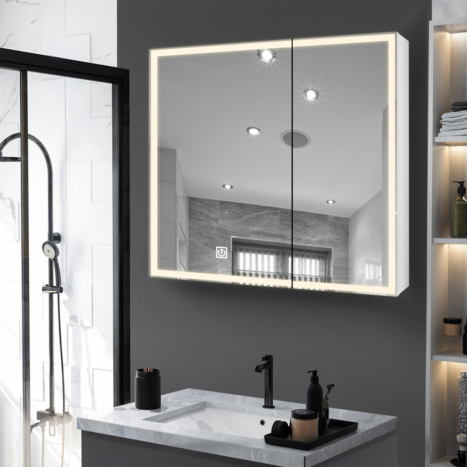 Bathroom Medicine Cabinet With Lights