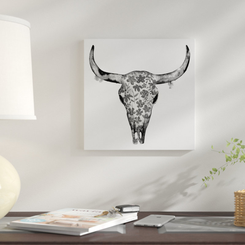 « botanic mount ii », reproduction d’impression sur toile, H 12 po x l 12 po x P 1,5 po, Toile tendue, Pas de tapis
