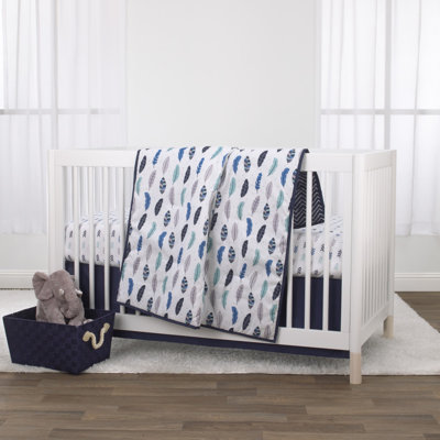 Downe 3 - Piece Crib Bedding Set