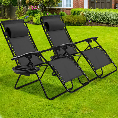 Chaise inclinable pliante zéro gravité