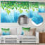 Forêt, feuilles vertes, décoration murale traditionnelle en métal-1557283448