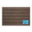 Knit Design Scraper Braided Door Mat Non-Slip Plaid Doormat-2050675166-2050675163