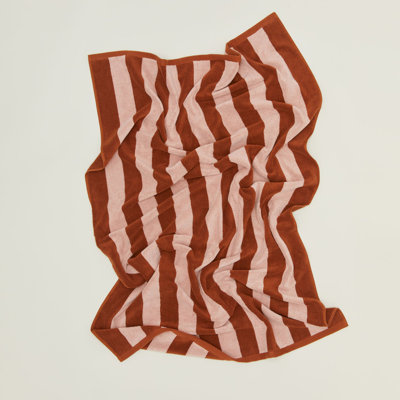 Simple Striped Cotton Towel
