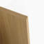 Meuble-lavabo 24 po avec lavabo en céramique, meuble-lavabo mural flottant, armoire de rangement en bois avec portes doubles pour la salle de bain, chêne-76056337