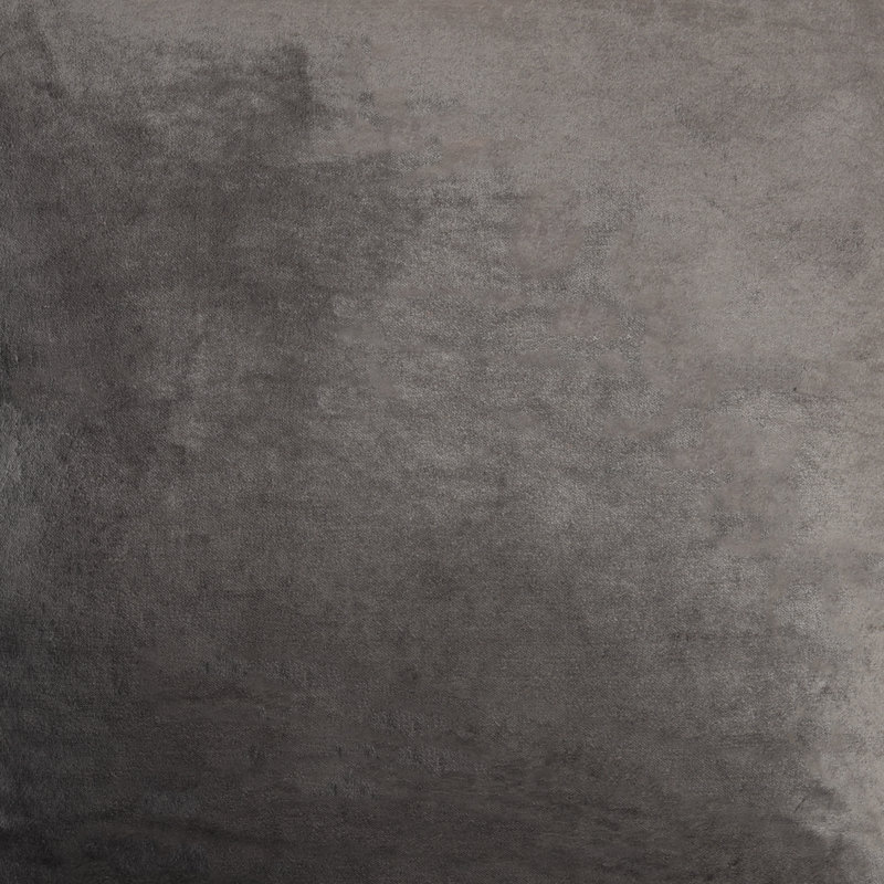 Reversible Throw Pillow, Charcoal Gray