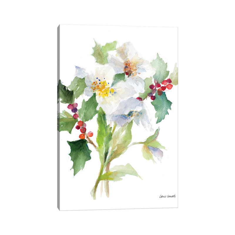 Christmas Bouquet Ii by Lanie Loreth - Wrapped Canvas Gallery-Wrapped Canvas Giclée, 20.32 cm H x 30.48 cm W