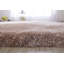 Tapis beige foncé à poils longs Blarney-1687780184