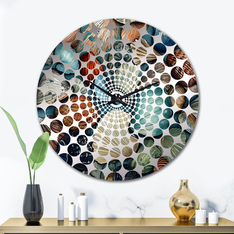 Abdulaleem - Horloge murale de plage moderne, Grand