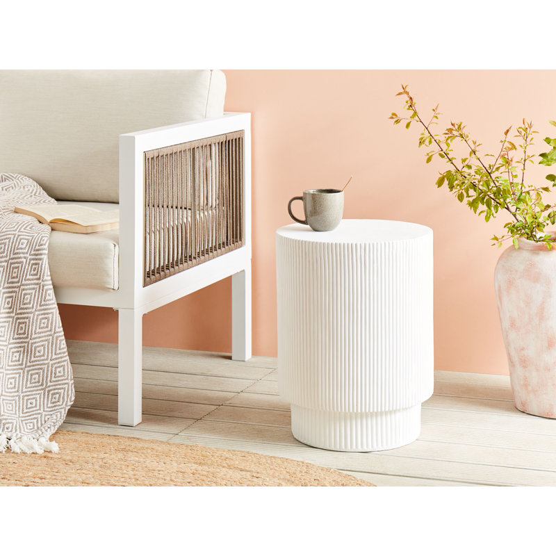 Allicyn End Table, White