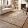 Hristodor Natura Hand Woven Wool/Cotton Rug in Brown/Dark Brown/Beige