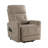 Power Lift Chair With Massage And Heat Comfort Brown Microfiber Upholstery Living Room Furniture 1Pc Power Reclining Motion Chair