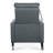 Gray Recliner Chair For Adults - Modern Fabric With Phone Holder & Cup Holder, Adjustable Reclining A Stylish Bedroom And Living Room Adult Relaxing-1419474858