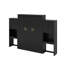 Grand lit escamotable avec bureau, coiffeuse et armoires-347981014