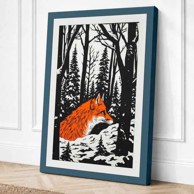Print, 24x16 - 61.0 x 40.6 cm, Teal Border