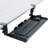 VIVO Premium Height Adjustable Clamp-on Tilting Computer Keyboard and Mouse Tray