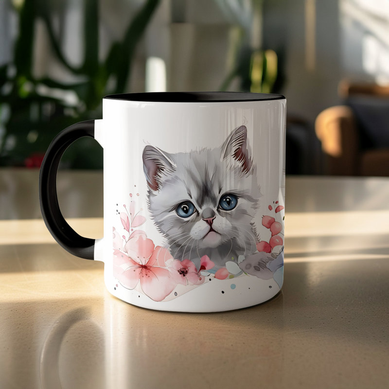 Mug, 4, Black