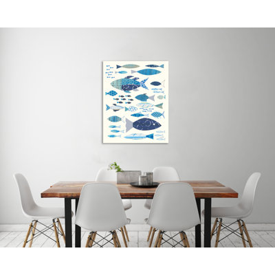 "Go With The Flow II", toile tendue par Courtney Prahl