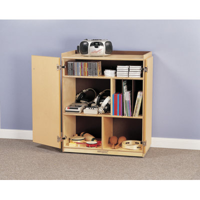 7 Compartment Manufactured Wood Classroom Cabinet