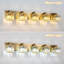 Luminaire pour meuble-lavabo de salle de bain Modern Gold Crystal-2077438469-2077438474-2077438473