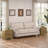 Locke Solid Wood Fully Assembled Curved Edges 2 Drawer Nightstand