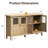 4-Door Storage Cabinet With Adjustable Shelves-119953072