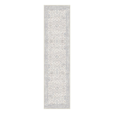 Lume & Co. Classic Persian Inspired Area Rug in Light Blue