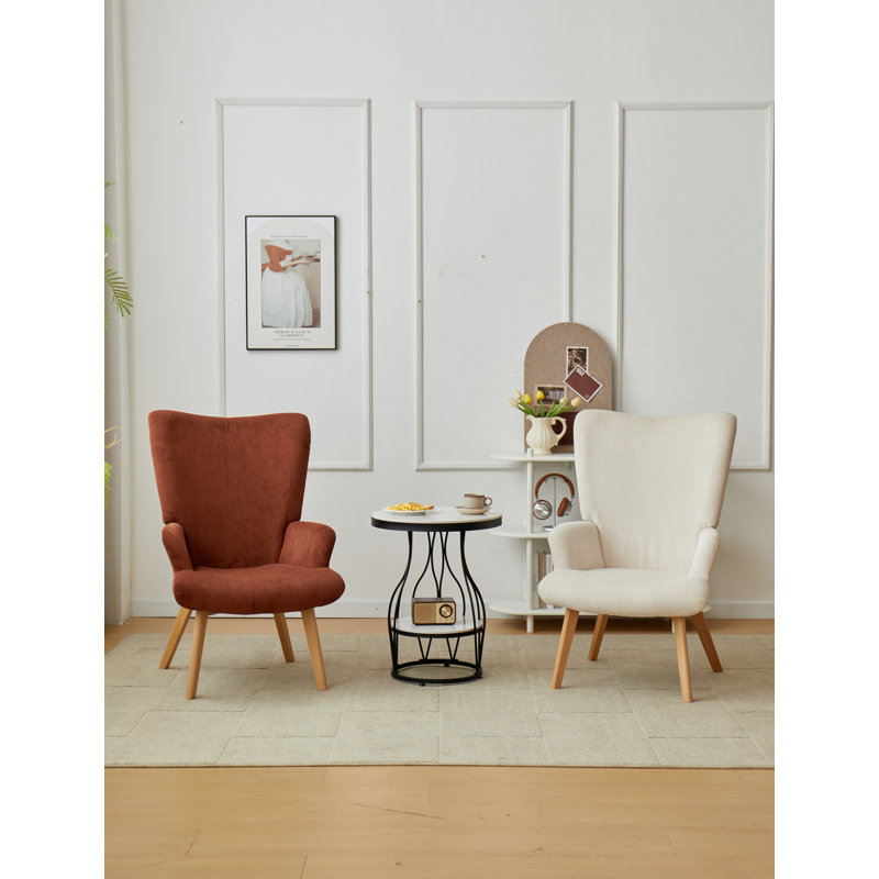 Méridienne Dreyer, Velours côtelé beige