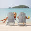 Chaise Adirondack pliante en plastique Suzzette-608369541