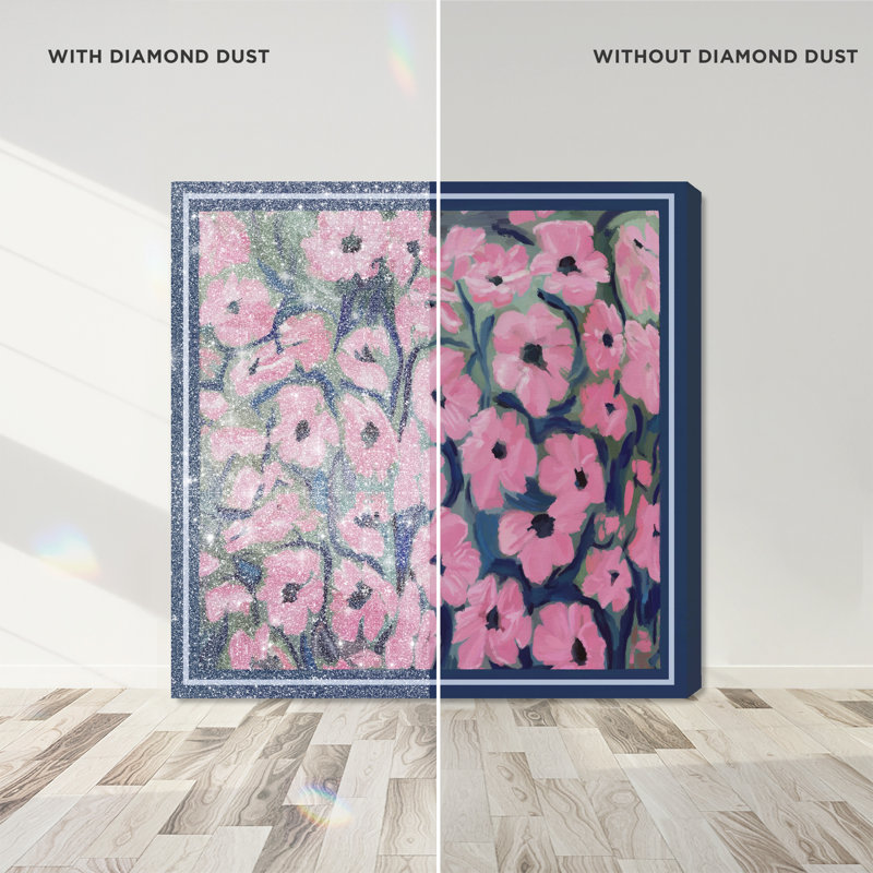 Night Blooms Print by Oliver Gal, 12"H x 12"W, Gallery Wrapped