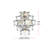Cinda 14 inch Wall Sconce in Chrome