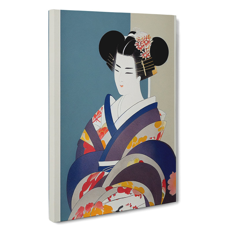 Traditional XV1022-4718X No.2 - Wall Art, Wrapped Canvas, 50cm H x 35cm W, No Matte