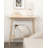 Leighonna Tiered Rectangle Console Table with Storage
