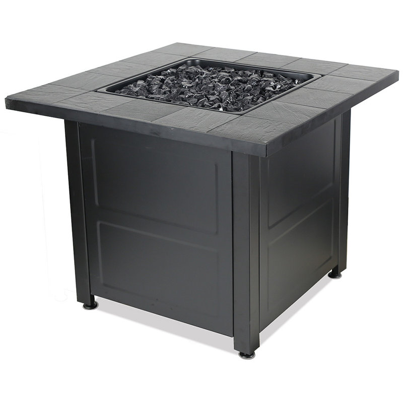 Steel Propane Fire Pit Table
