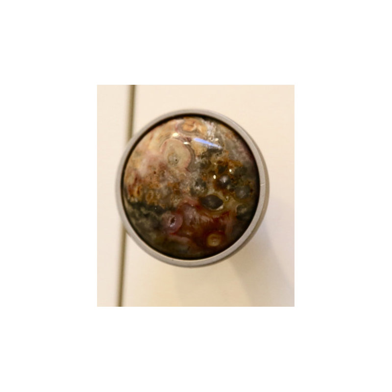 Mushroom Knob, Brass