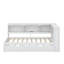 Lit de jour simple avec armoires de rangement, lit gigogne et ports USB-191277670