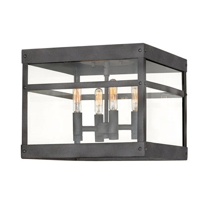Porter 4-Light Outdoor Flush Mount