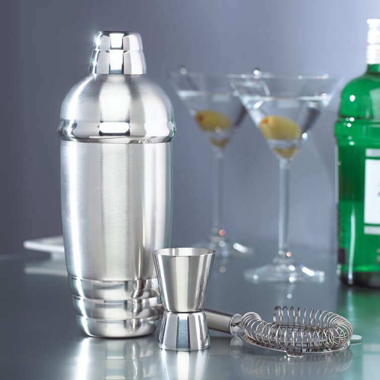 Zulay Cocktail Shaker Silver