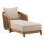 Cian Outdoor Chaise Sand