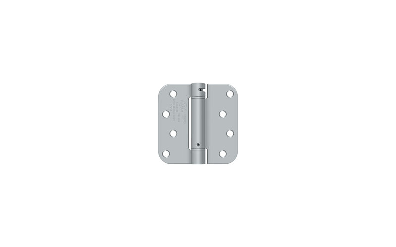Steel Hinge, Brushed Chrome