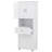 Laundry Cabinet With Tilt Out Laundry Hamper And Drawer, Wood Tall Bathroom Storage Cabinet With Doors And Adjustable Shelves, Freestanding-1195476629