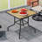 Aadu 58cm Square Outdoor Dining Table with 4.2cm Umbrella Hole