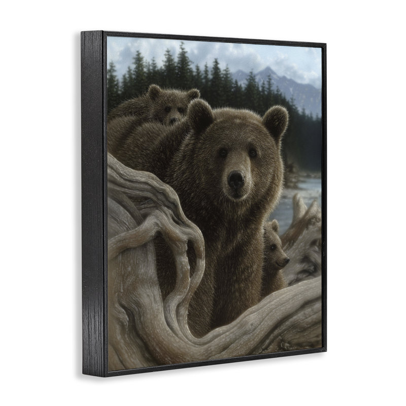 Giclée encadrée, par Collin Bogle, H 14 po x l 11 po, Giclée encadrée noir minuit