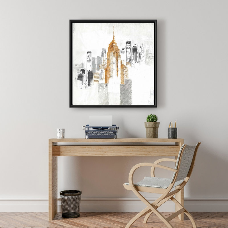 " Blurry Sketch Style Cityscape "