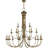 Arunvir 21 - Light Steel Dimmable Chandelier-1860353119