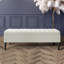 Safar Striped Ottoman Storage Bench – Upholstery Plush Velvet Shoe Bench with Black Turned Wooden Legs-520219409-521705319