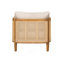 Chaise avec accoudoirs de patio Kirkby