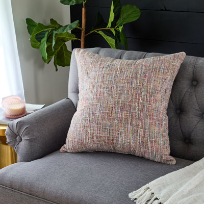  Coussin décoratif rayé intérieur / extérieur en polyester
